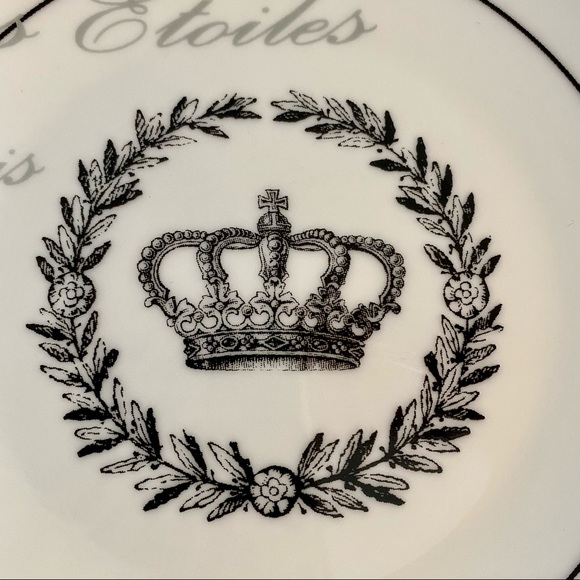 Set of 4 HOTEL LES ETOILES Plates - Picture 3 of 4